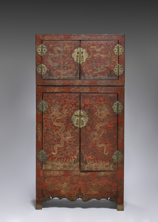 顶箱柜,17 世纪 (克利夫兰艺术博物馆 · CC0)